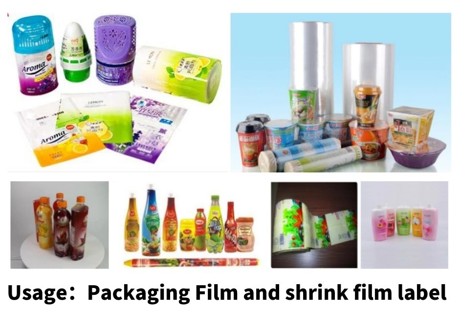 High Quality &amp; Crystal Clear Plain/Colored PVC Pet POF Heat Shrink Film for Label Use