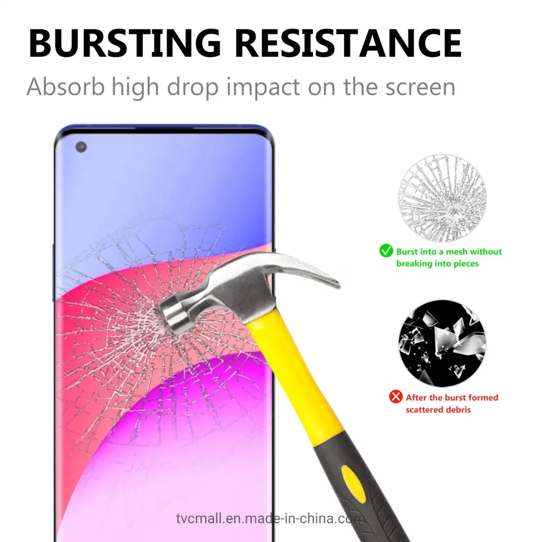 for Oneplus 8 PRO Ultra Clear Anti-Shock AGC Tempered Glass Full Screen Protector Guard Screen Film