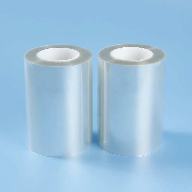 Custom Pet Self Adhesive Transparent Protective Film for Glass Plastic Screen Protecting