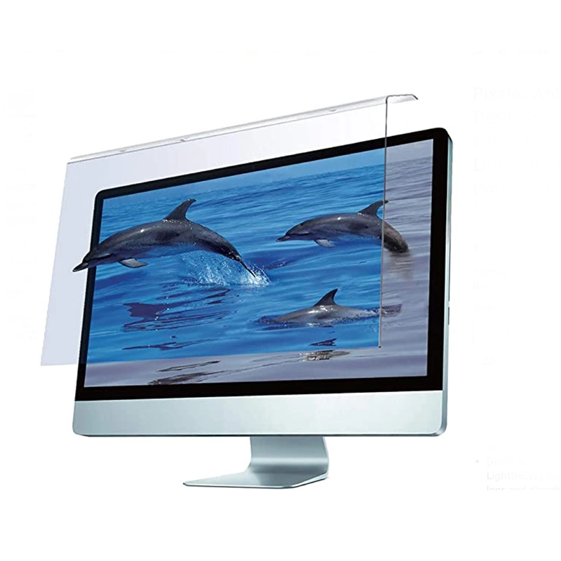 Easy to Install Anti-Shock Anti-Glare Bluelight Filter Acrylic TV Hanger Screen Protector