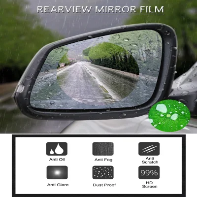 Automobile Nano Coating Anti Fog Rainproof Car Mirror Protective Film